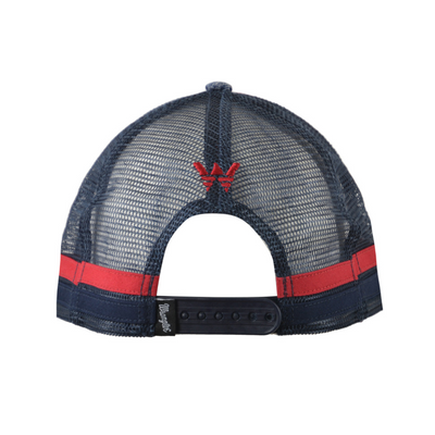 Wrangler Mens Jake Square Front Trucker Cap