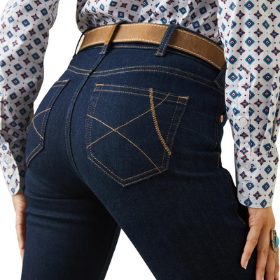 Ariat Womens REAL Perfect Rise Staight Leg Clover Ella Jean