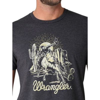 Wrangler Mens Bronco Desert SS Tee