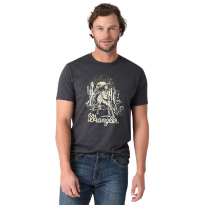 Wrangler Mens Bronco Desert SS Tee