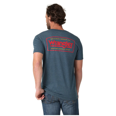 Wrangler Mens Logo SS Tee