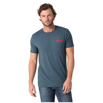 Wrangler Mens Logo SS Tee