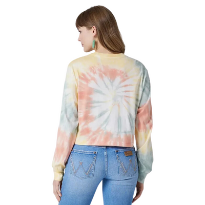 Wrangler Womens Retro Tie Dye LS Tee