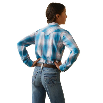 Ariat Girls Idabel Snap Front LS Shirt
