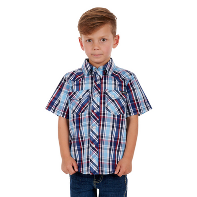Pure Western Boys Logan SS Shirt