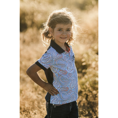 Pure Western Girls Kelsey SS Polo
