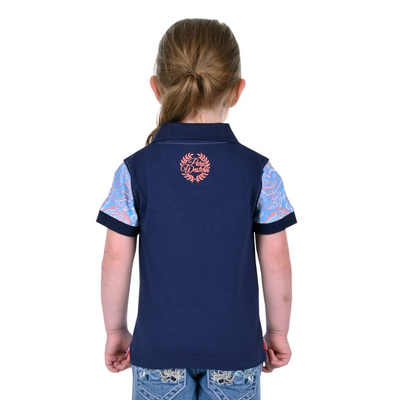 Pure Western Girls Kelsey SS Polo