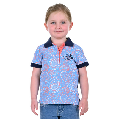 Pure Western Girls Kelsey SS Polo