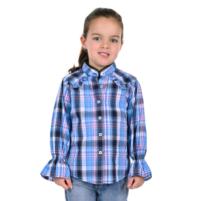 Pure Western Girls Shiloh LS Shirt