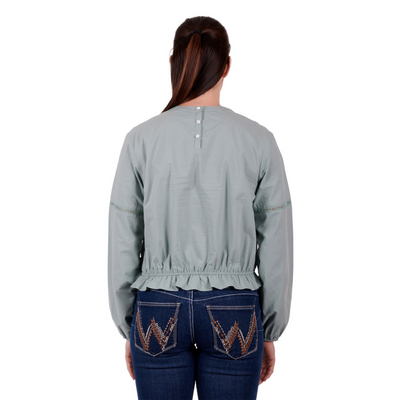 Wrangler Womens Ryleigh LS Blouse