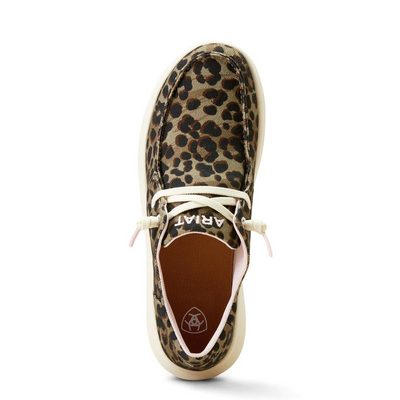 Ariat Womens Olive Leopard Print Hilo