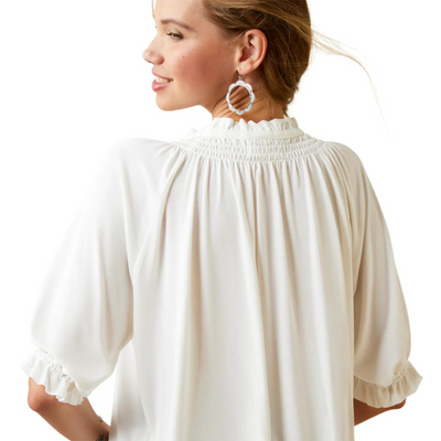 Ariat Womens Petunia 3/4 Sleeve Top
