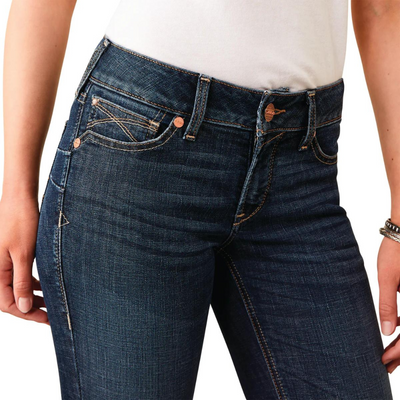 Ariat Womens REAL Perfect Rise Straight Leg Aubree Jean