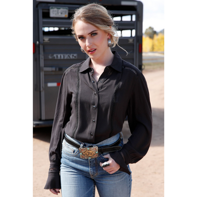 Cruel Denim Womens Woven LS Shirt