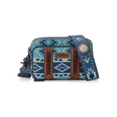Wrangler Southwestern Crossbody Wallet Bag