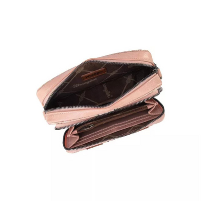 Wrangler Southwestern Crossbody Wallet Bag