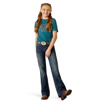 Ariat Girls Olivia Mid Rise Trouser Jean