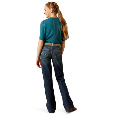 Ariat Girls Olivia Mid Rise Trouser Jean