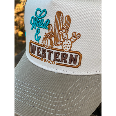 Rare Breed Womens Nebo Cactus Trucker Cap