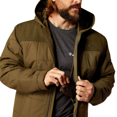 Ariat Mens Crius Hooded Insulated Jacket