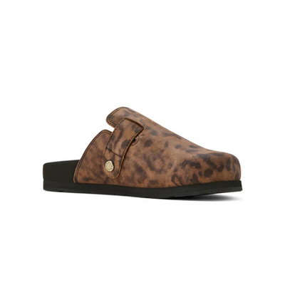 Ariat Womens Leopard Suede Country Mule