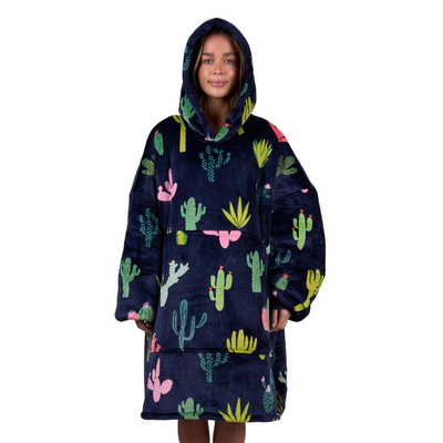 Pure Western Adults Cactus Snuggle Hoodie