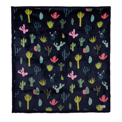 Pure Western Cactus Snuggle Rug