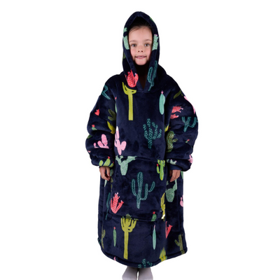 Pure Western Kids Cactus Snuggle Hoodie