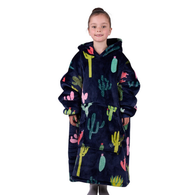 Pure Western Kids Cactus Snuggle Hoodie