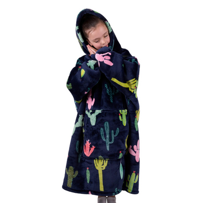 Pure Western Kids Cactus Snuggle Hoodie