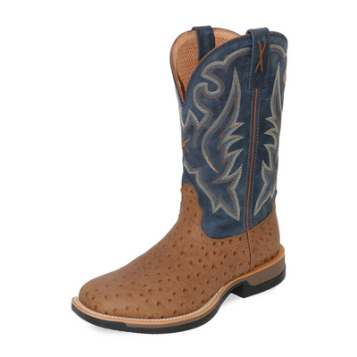 Twisted X Mens Chesnut Navy Top Boots