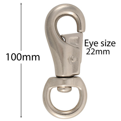 SnapHook Bull Swivel NP 7/8in 22mm