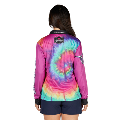 Bullzye Womens Narrative LS Fishing Shirt