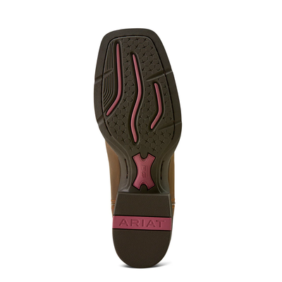 Ariat Womens Round Up Wide Square Toe Stretch Top Boot