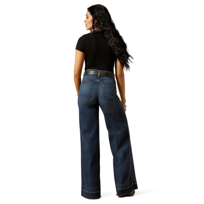 Ariat Womens Ultra High Rise Wide Leg Jill Jeans