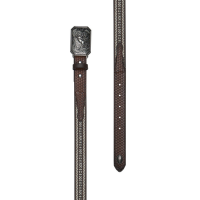 Pure Western Boys Reid Bull Buckle Belt