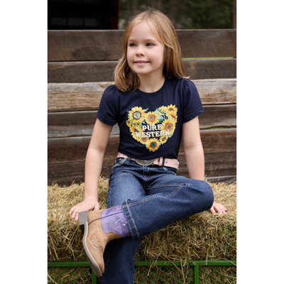 Pure Western Girls Marissa Short Sleeve Tee