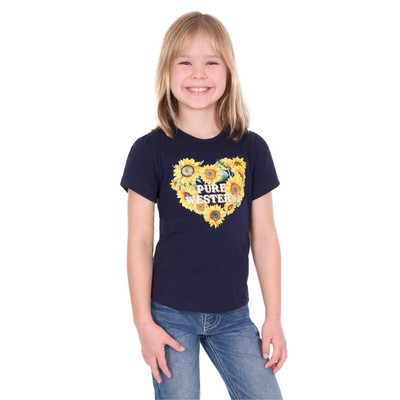 Pure Western Girls Marissa Short Sleeve Tee