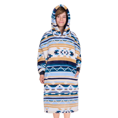 Pure Western Kids Aztec Snuggle Hoodie