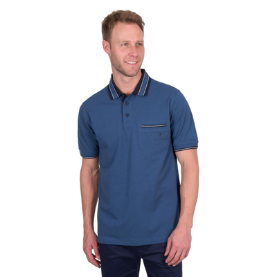 Thomas Cook Mens Ben Tailored 1 Pocket SS Polo