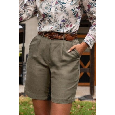 Thomas Cook Womens Isabel Linen Shorts