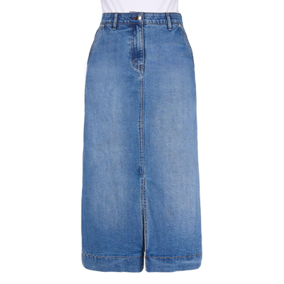 Thomas Cook Womens Nova Midi Stretch Denim Skirt