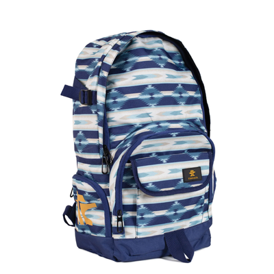 Tin Haul Blue Aztec Backpack