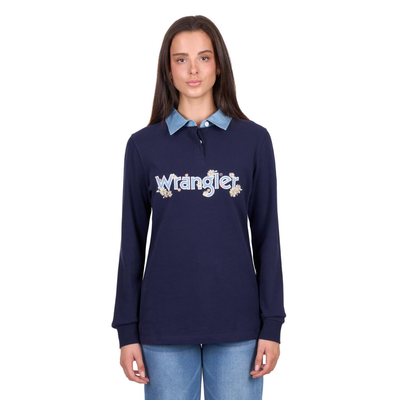 Wrangler Womens Brooke Rugby