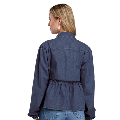 Roper Womens Five Star LS Denim Jacket
