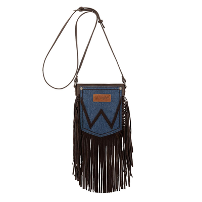 Wrangler Denim Pocket Fringe Bag