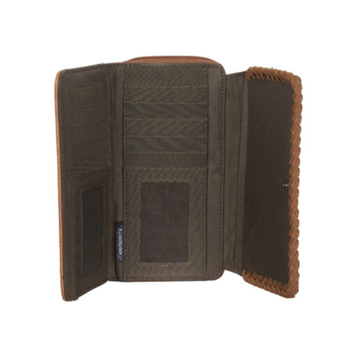 Wrangler Solana Tooled Leather Wallet