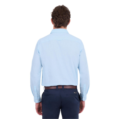 Thomas Cook Mens Linen Blend LS Shirt