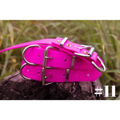 Dog Collar PVC LGE 32mmW 55cmL Clermont Kelpies