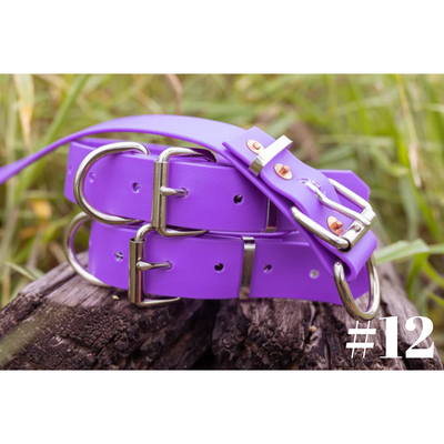 Dog Collar PVC LGE 32mmW 55cmL Clermont Kelpies